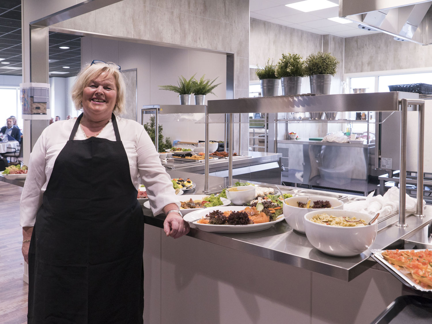 Opening of Steigen processing plant