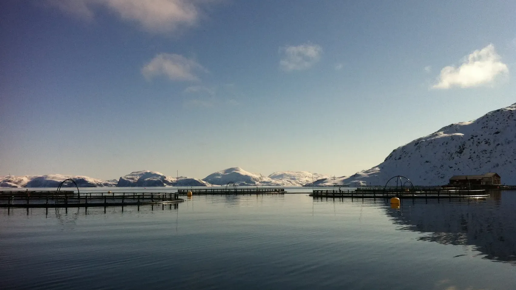 Et av Cermaqs anlegg i Finnmark.
