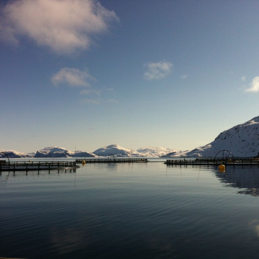 Et av Cermaqs anlegg i Finnmark.